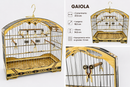 GAIOLA MADEIRARTE COLEIRO SUPER LUXO CLARA - MODELO 4
