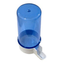 Bebedouro Médio 200ml Malha Fina Azul com Base Branca | Animalplast