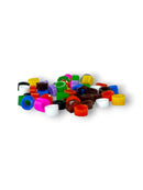 Anilhas 3.0mm Abertas Curtas 50 unidades - Diversas Cores | Importado