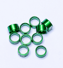 Anilhas Fechadas de Alumínio 3.0mm Numeradas 1 a 20 - Pact c/ 20und | Anilhas Capri