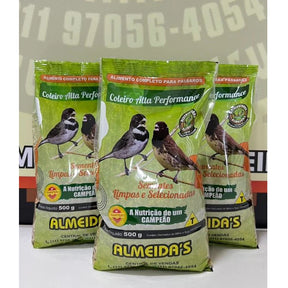 KIT 3 MISTURA COLEIRO ALTA PERFORMANCE - 500GR cada
