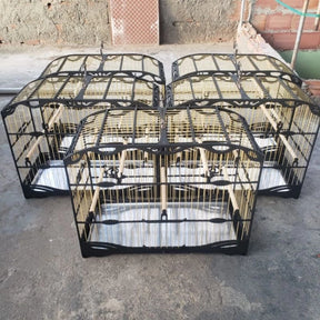 VOADOR ARQUEADO MALHA LARGA 5 POLEIROS FERRADURA PIXARRO TRINCA FERRO