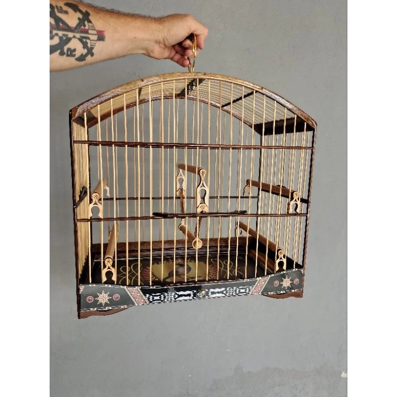 GAIOLA PARA TRINCA FERRO PIXARRO COM CAPA