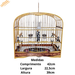 Gaiola De Trinca Ferro Abaulada Em Arco Inteiro! Promoção!!