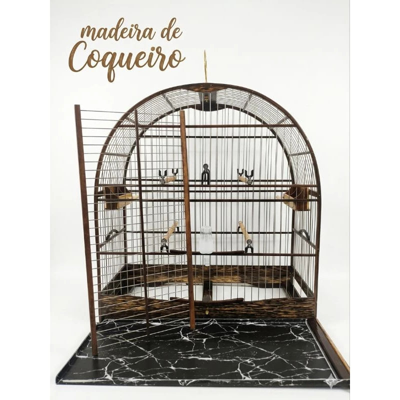 Gaiola Curió, Canário, Bicudo N°6 Luxo!!! Chapa Grossa! fundo removível!