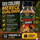 Ração Tadala Coleiro 120g Mistura Quente com Fert-Vit Óleo de Bacalhau e Anticoccidiano Pássaros Papa capim baiano
